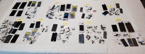 Huge lot iphone parts - of, (5
